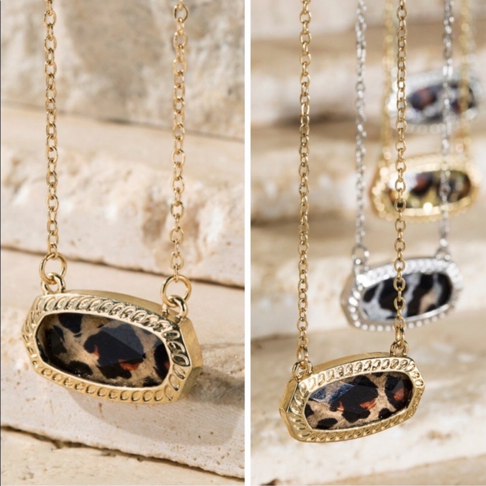 Leopard Pendant Necklace